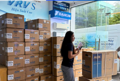 Máy lạnh treo tường AUX Inverter 2025 – Công suất 1 HP & 1,5 HP, bảo hành chính hãng 3 năm